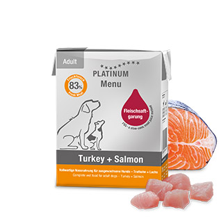 Menu Turkey + Salmon