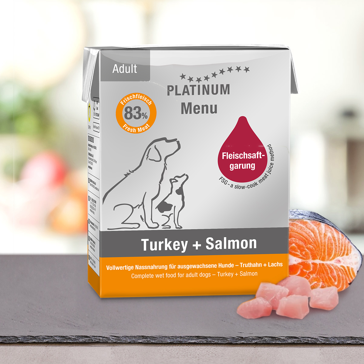 Menu Turkey + Salmon