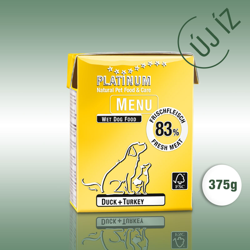 PLATINUM Menu Duck + Turkey nedvest&aacute;p