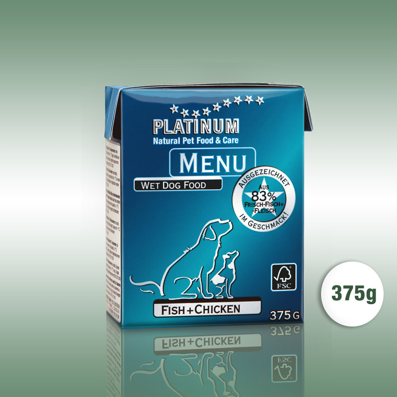 PLATINUM Menu Fish + Chicken nedvest&aacute;p