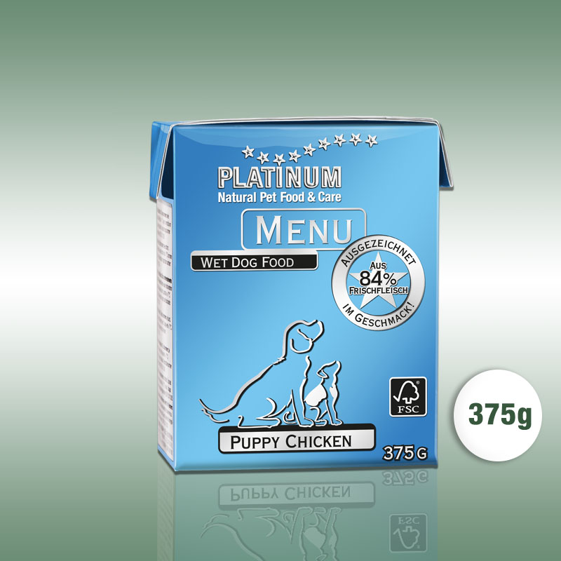 PLATINUM Menu Puppy Chicken