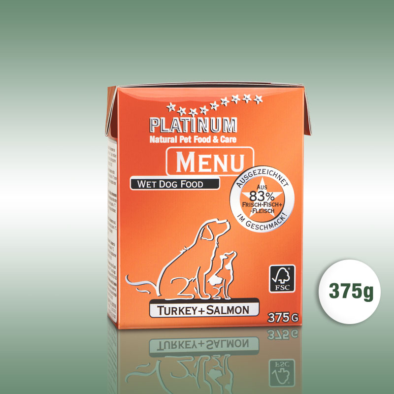 PLATINUM Menu Turkey + Salmon nedvest&aacute;p